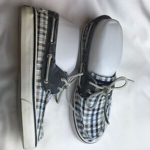 SPERRY PLAID WOMEN’S TOP SIDER. NEW